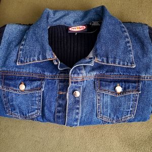 Deniem Sweater Jacket